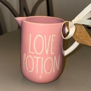 Rae Dunn Pink Love Potion Pitcher